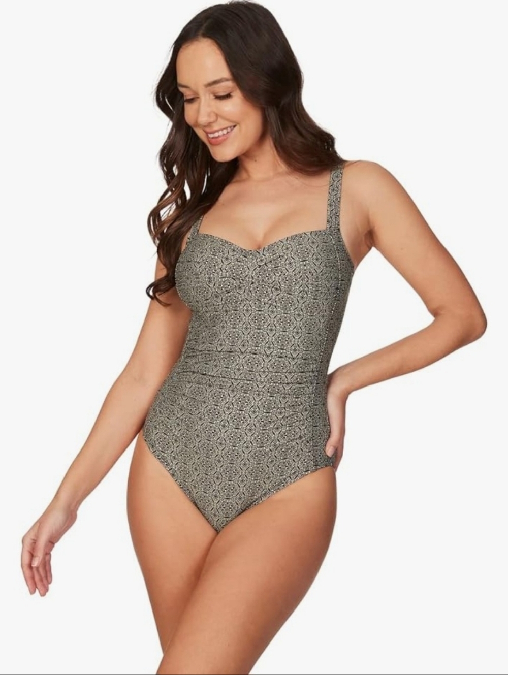 Nip Tuck Swim Tintilating Tile Foil Joanne Swimsuit